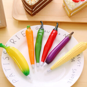 Wholesale Fruit Vegetable Plastic Ballpoint Pen