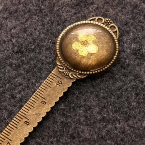 Little Narcissus yellow / Dried Flower Bookmark