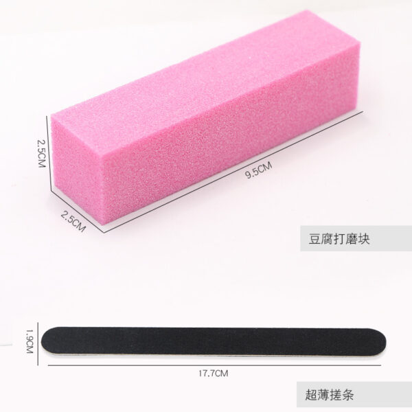 Wholesale manicure tofu grinding blocks