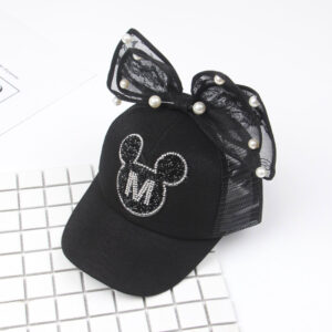 Mickey logo [Black]] / 50-52cm adjustable