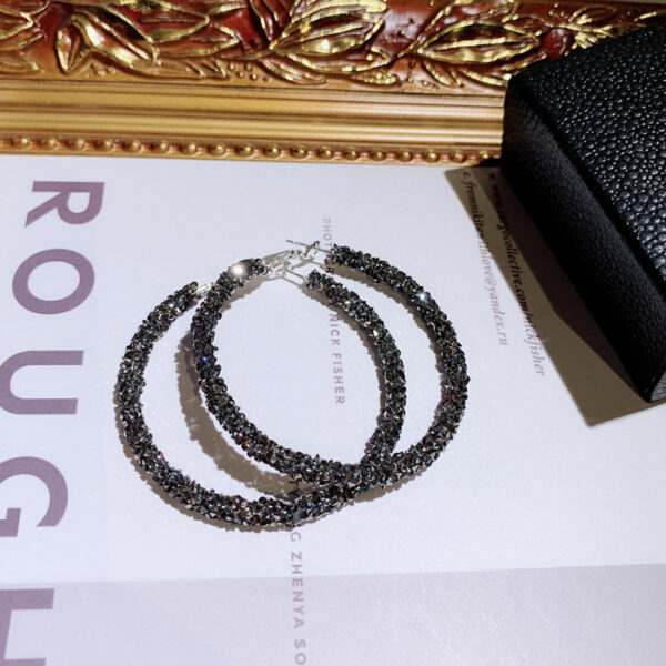 Wholesale Personalized Hoop Zirconia Copper Earrings