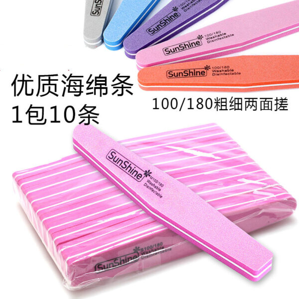 Wholesale Nail Rhombus Filing Polishing Strips