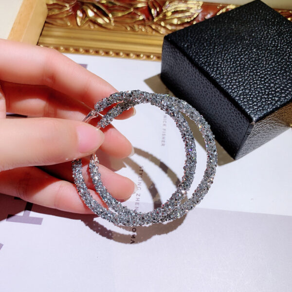 Wholesale Personalized Hoop Zirconia Copper Earrings