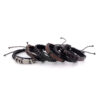 11038950345_1846369673 Wholesale Genuine Leather Woven Bracelet 6-piece Set