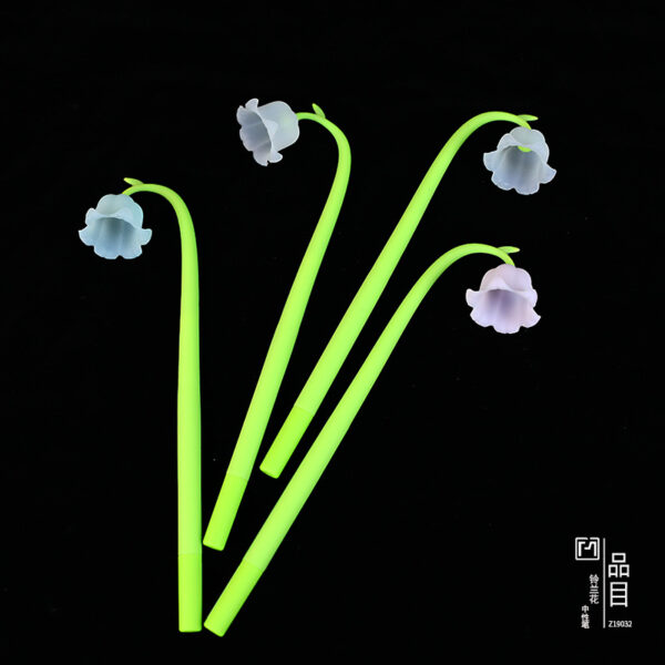 Wholesale Silicone Lily of The Valley Gel Pen