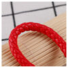 Wholesale Braided Color Leather Rope Keychain