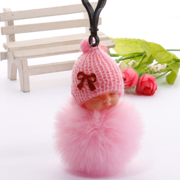 Wholesale Sleep Doll Plush Keychain