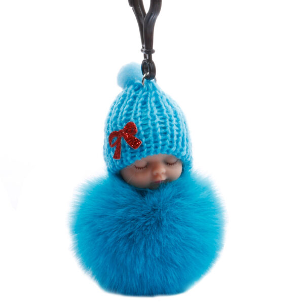 Wholesale Sleep Doll Plush Keychain