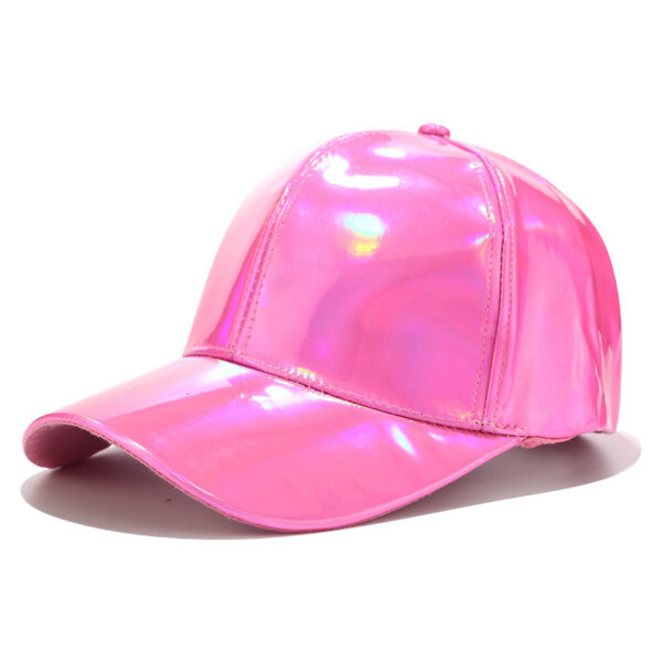 Wholesale Laser PU Baseball Cap