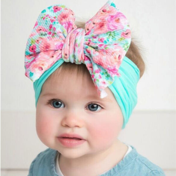 Wholesale Nylon Printed Baby Headband