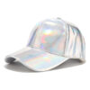 Wholesale Laser PU Baseball Cap
