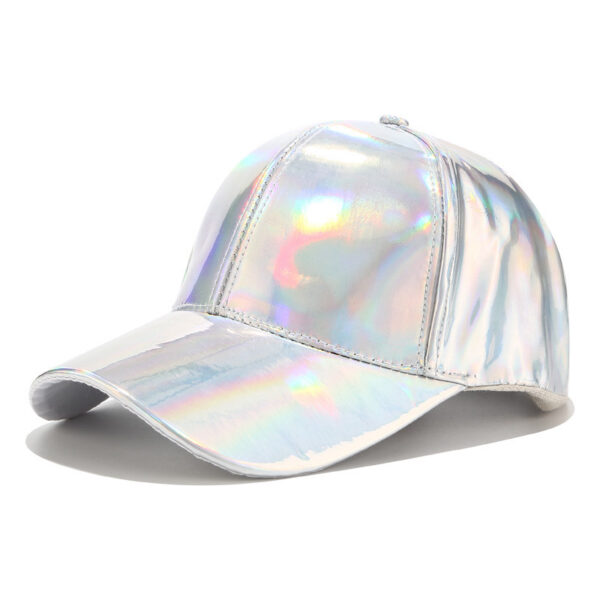 Wholesale Laser PU Baseball Cap