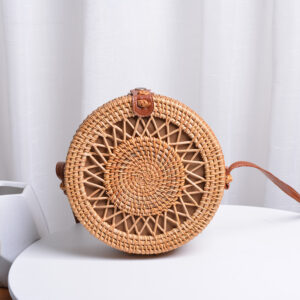 Leather buckle 20*8 fishing net bag