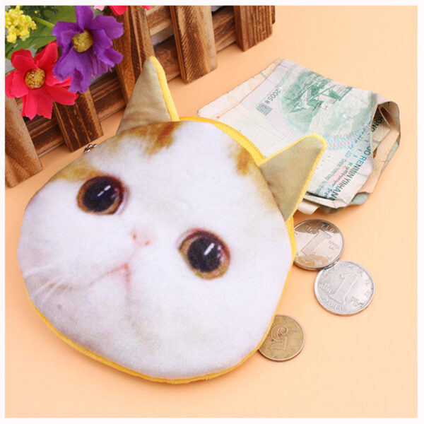 Wholesale Plush Cloth Kitten Series Wallet