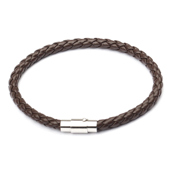 Wholesale Magnetic Leather Cord Braided Bracelet