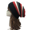 11262675247_95848348 Wholesale Colorful Striped Jamaican Pullover Casual Knitted Beanie