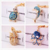 11274570811_546462728 Wholesale Zinc Alloy Diamond Small Turtle Car Key Chain