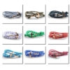 Wholesale Nylon Rope Alloy Anchor Bracelet
