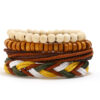 11327127433_2118088041 Wholesale Vintage Hemp Rope Leather Bracelet Set of Four