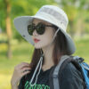 Wholesale Polyester Outdoor Sun Visor Hat Couple Bucket Hat Mountaineering Hat