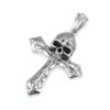 Wholesale Skull Cross Pendant Alloy Necklace