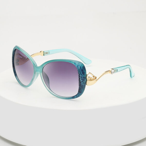 Wholesale Diamond-encrusted Metal Pony Cart PC Sunglasses