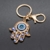 Wholesale Metal Hand of Fatima Demon Eye Creative Keychain
