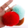 Wholesale 7CM Fur Ball Pom Pom Keychain