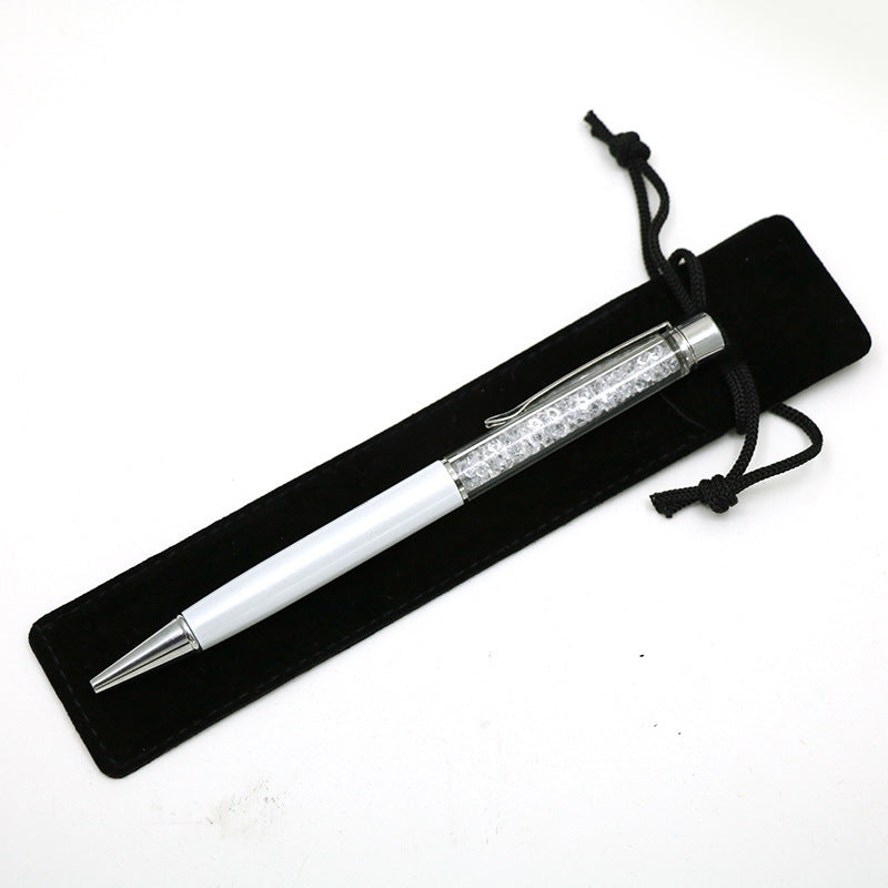 Wholesale Double-sided Thickened Veet Pen Copper Pen Gift Pen Case