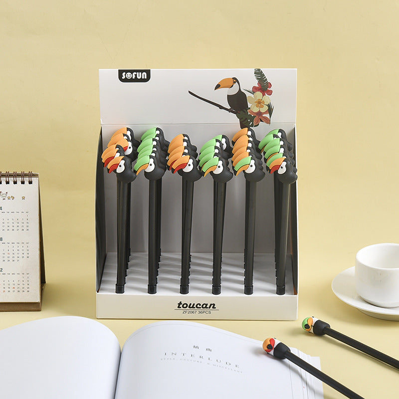 Wholesale Plastic Toucan Ballint Pen 36 A Box