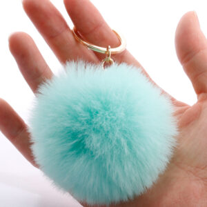 Mint Green / 7cm fur ball