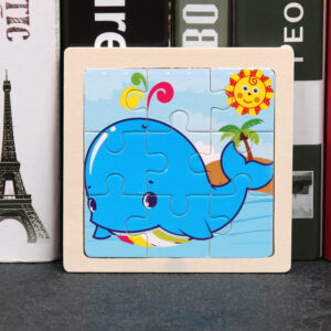 MZM-9 grain puzzle whale