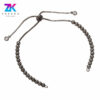 Wholesale DIY Semi-finished Bracelet Accessories Copper Bead Chain Adjustable Bracelet
