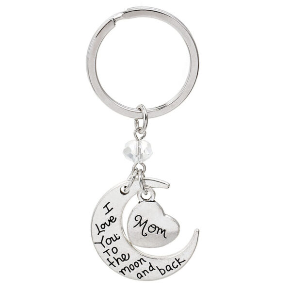 Wholesale Alphabet mom dad Mother's Day Father's Day gift Alloy Keychains