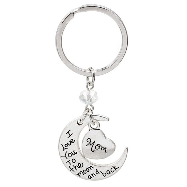 Wholesale Alphabet mom dad Mother's Day Father's Day gift Alloy Keychains