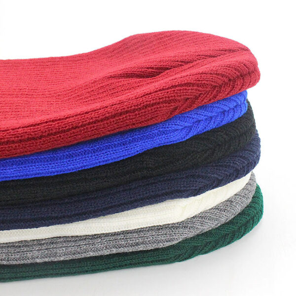 Wholesale Winter Knitted Beanie Warm Knitted Hat