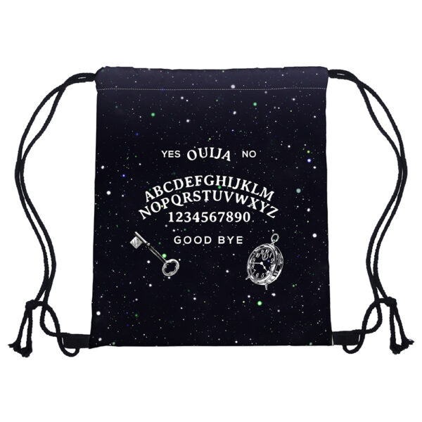 11625170645_60580902 Wholesale Halloween Cartoon Print Oxford Cloth Drawstring Bag