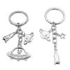 Wholesale Spaceship Rocket Alien Alloy Keychains