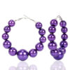 11635315315_192854676 Wholesale Large Circle Imitation Pearl Earrings