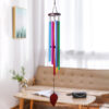 Wholesale Pine Six-color Aluminum Tube Wind Chime Hanging Decoration