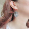 Wholesale Owl Animal Color Alloy Earrings