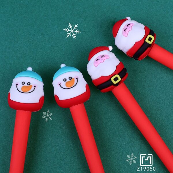 Wholesale Silicone Santa gel pen