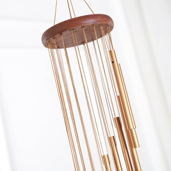 Wholesale Aluminum Tube Rotating Pine Wind Chimes