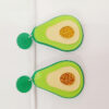 11752551057_1080191629 Wholesale Avocado Exaggerated Acrylic Earrings