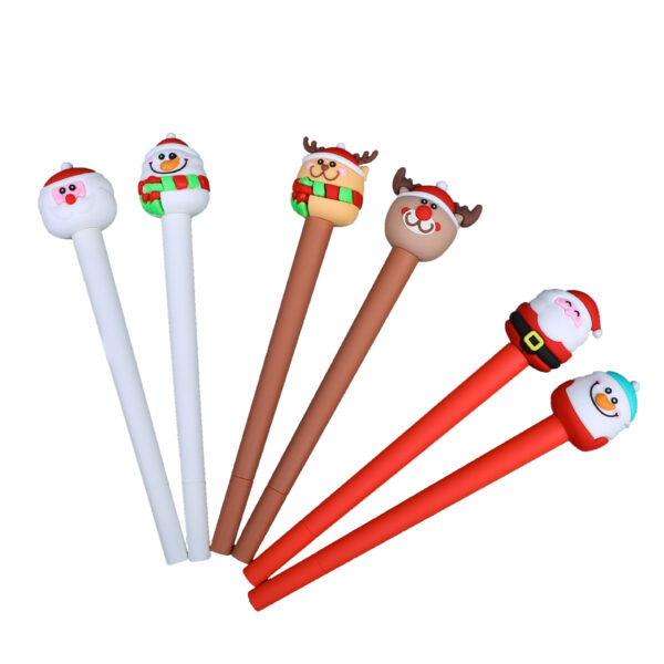Wholesale Silicone Santa gel pen