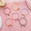 11767289547_1401670587 Wholesale Kitten Crystal Beaded Bracelet