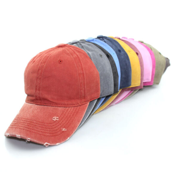 11807963269_1218414730 Wholesale Cotton Washed Hole Baseball Cap