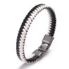 Wholesale Color Woven Leather Men's Bracelets