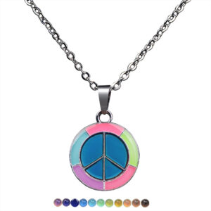 Luminous Peace Color Changing Necklace