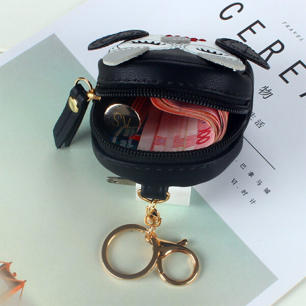11939469350_368233588 Wholesale PU Key Bag Owl Coin Purse Keychain